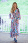 CIENNA AUSTRALIA EMI SILK BLEND WRAP DRESS IN MAUVE