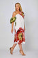 LA STRADA COTTON OFF THE SHOULDER PARTY DRESS