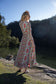 CIENNA NAOMI SILK BLEND WRAP DRESS