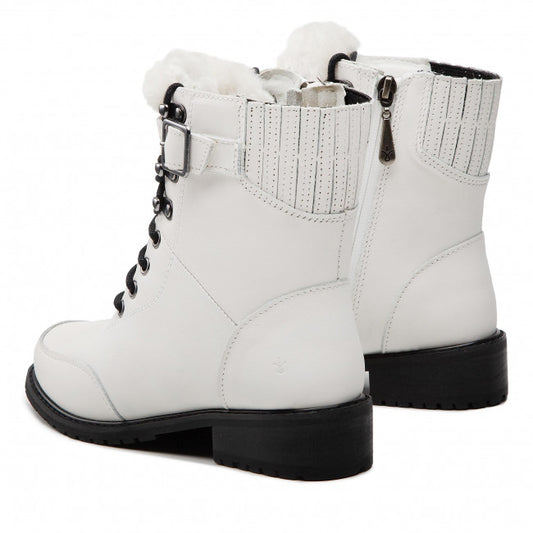 EMU WALDRON LEATHER BOOT IN COCONUT