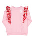 KISSED BY RADICOOL LEOPARD FRILL CREW