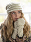 CIENNA MOHAIR BLEND FINGERLESS GLOVES