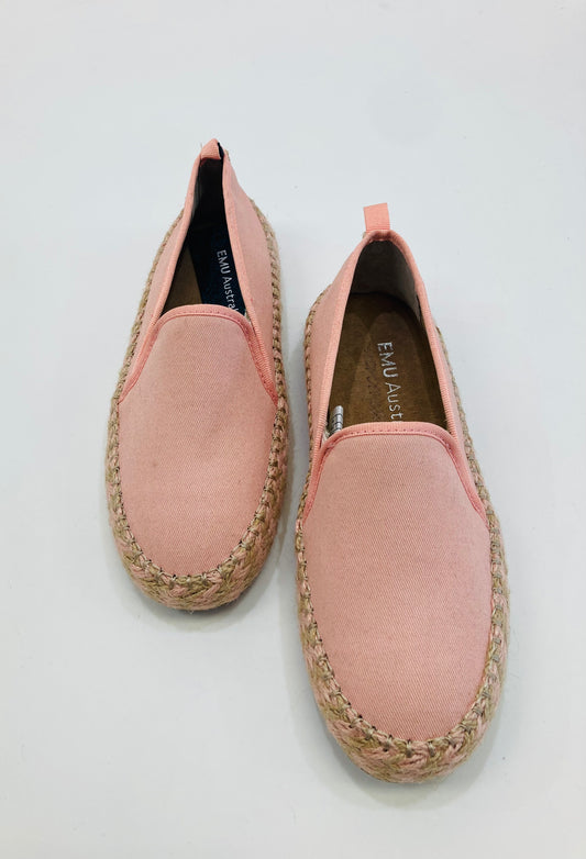 EMU CANVAS SHOE IN PINK/ROSE