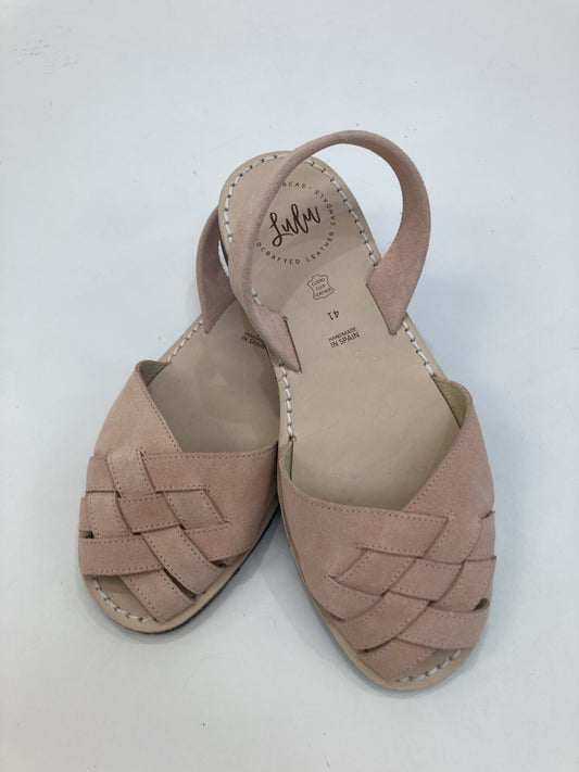 LULU AVARCAS BLUSH BRAIDED FLAT