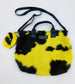 FURMOO LARGE TOTE IN YELLOW HIDE AND LEATHER - BAG 2